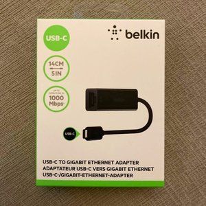 Belkin USB-C to Gigabit Ethernet Adapter (USB Type-C)